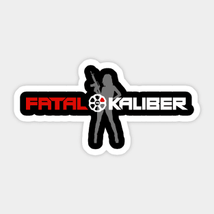 Femme Fatale Silhouette Sticker